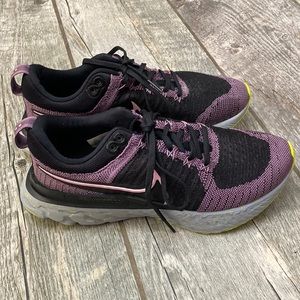 Nike React Infinity Run Flyknit 2 8.5 : Violet Dust/elemental Pink